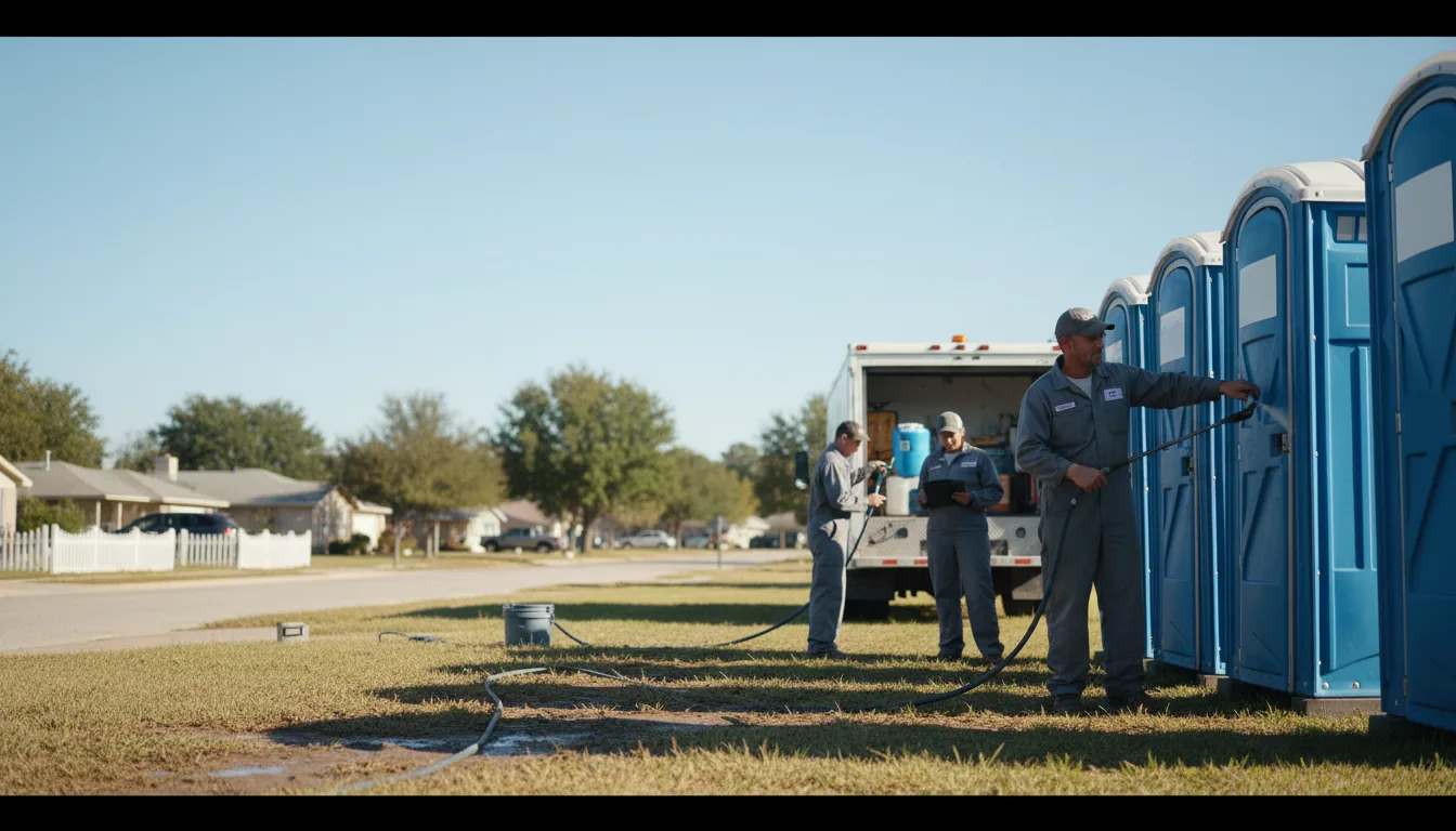 Long-Term Portable Toilet Rental in Fitchburg, WI near me